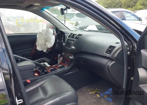 2012 Toyota Highlander Limited V6 z USA, uszkodzony, nr VIN 5TDDK3EH6CS128269